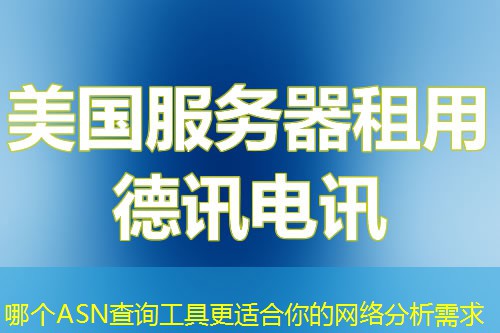 哪个ASN查询工具更适合你的网络分析需求