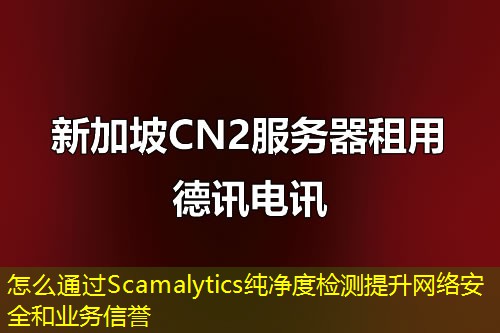 怎么通过Scamalytics纯净度检测提升网络安全和业务信誉