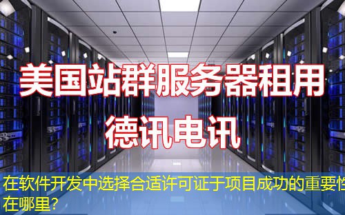 在软件开发中选择合适许可证于项目成功的重要性在哪里？