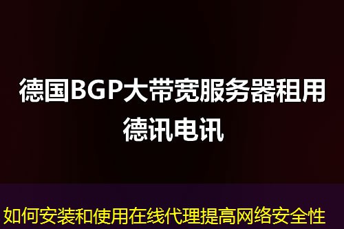 如何安装和使用在线代理提高网络安全性
