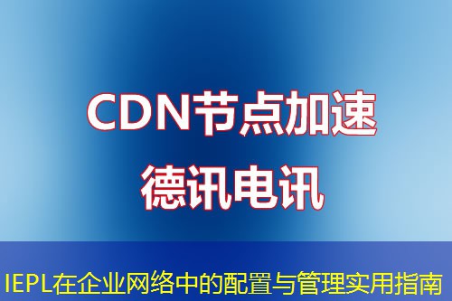 IEPL在企业网络中的配置与管理实用指南