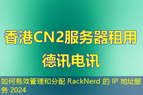 如何有效管理和分配 RackNerd 的 IP 地址服务 2024