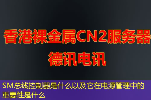 SM总线控制器是什么以及它在电源管理中的重要性是什么