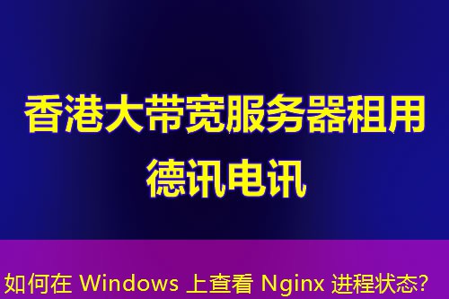 如何在 Windows 上查看 Nginx 进程状态？