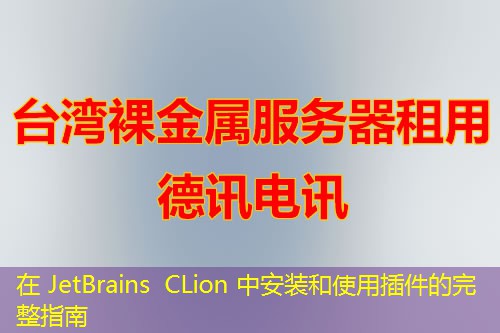 在 JetBrains CLion 中安装和使用插件的完整指南