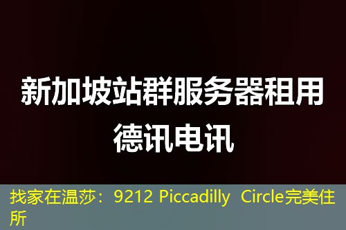 找家在温莎：9212 Piccadilly Circle完美住所