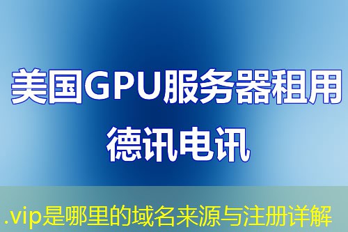 .vip是哪里的域名来源与注册详解