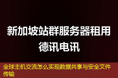 全球主机交流怎么实现数据共享与安全文件传输