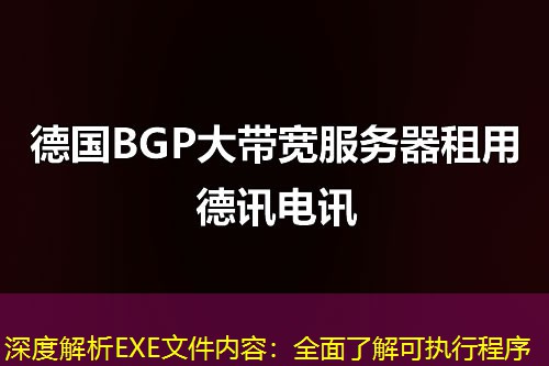 深度解析EXE文件内容:全面了解可执行程序 深度解析EXE文件内容:全面了解可执行程序
