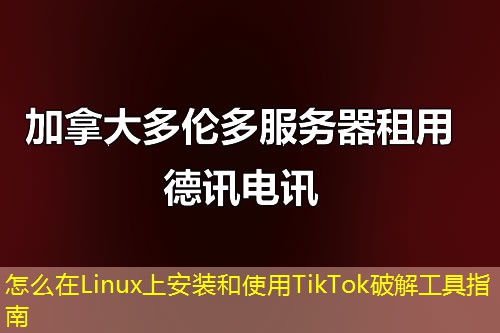 怎么在Linux上安装和使用TikTok破解工具指南