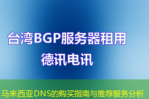 马来西亚DNS的购买指南与推荐服务分析