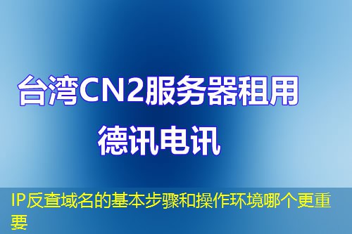 IP反查域名的基本步骤和操作环境哪个更重要