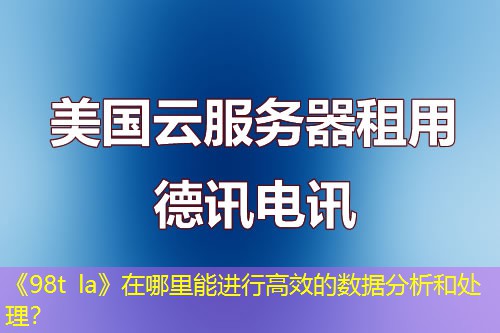《98t la》在哪里能进行高效的数据分析和处理？
